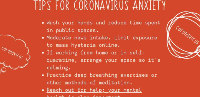 coronavirus concerns